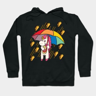 Raining Tacos Unicorn Hoodie